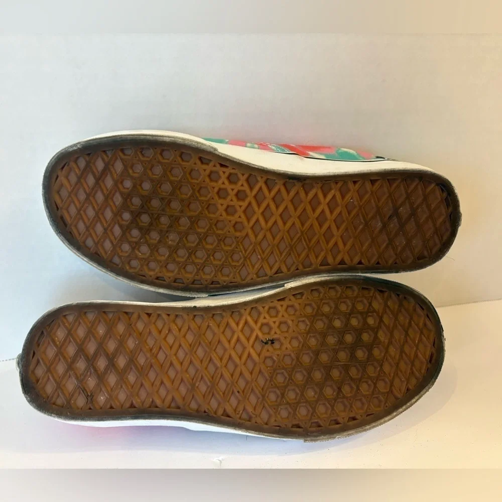 Vans tie-dye multicolored canvas sneakers size 6.5